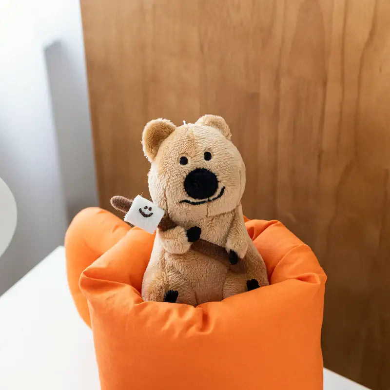Dinotaeng - S'more Quokka Keyring - Dinotaeng - Keyrings - Harumio