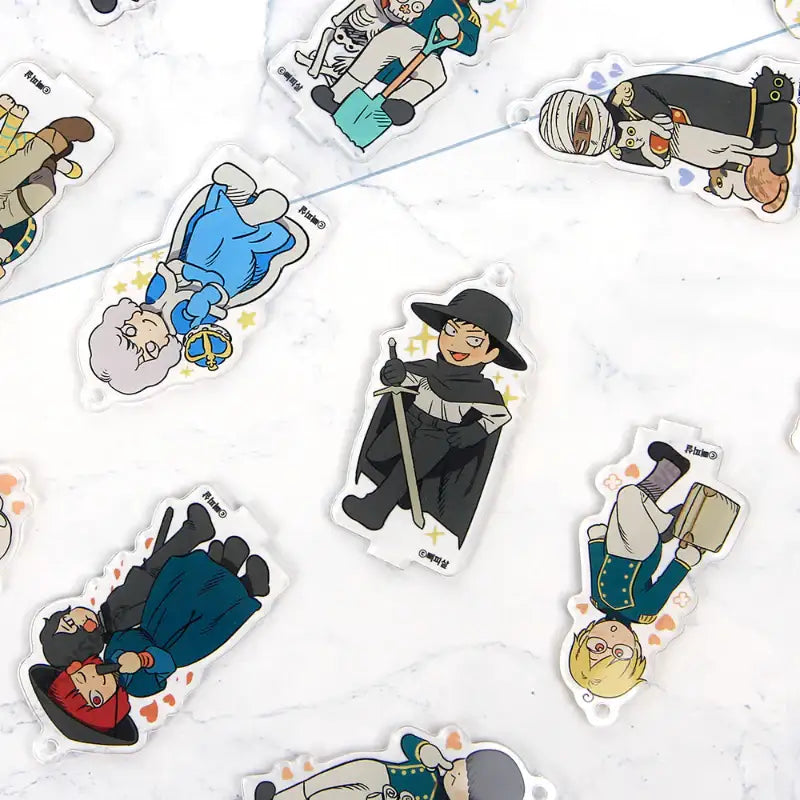 Legal Pirate Parfait - Acrylic Stand Charm Set - Webtoon Shop - Acrylic Stand - Harumio