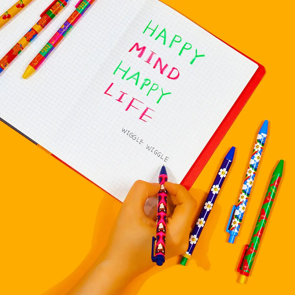 Wiggle Wiggle - Pattern Ball Pen - Wiggle Wiggle - Pen - Harumio