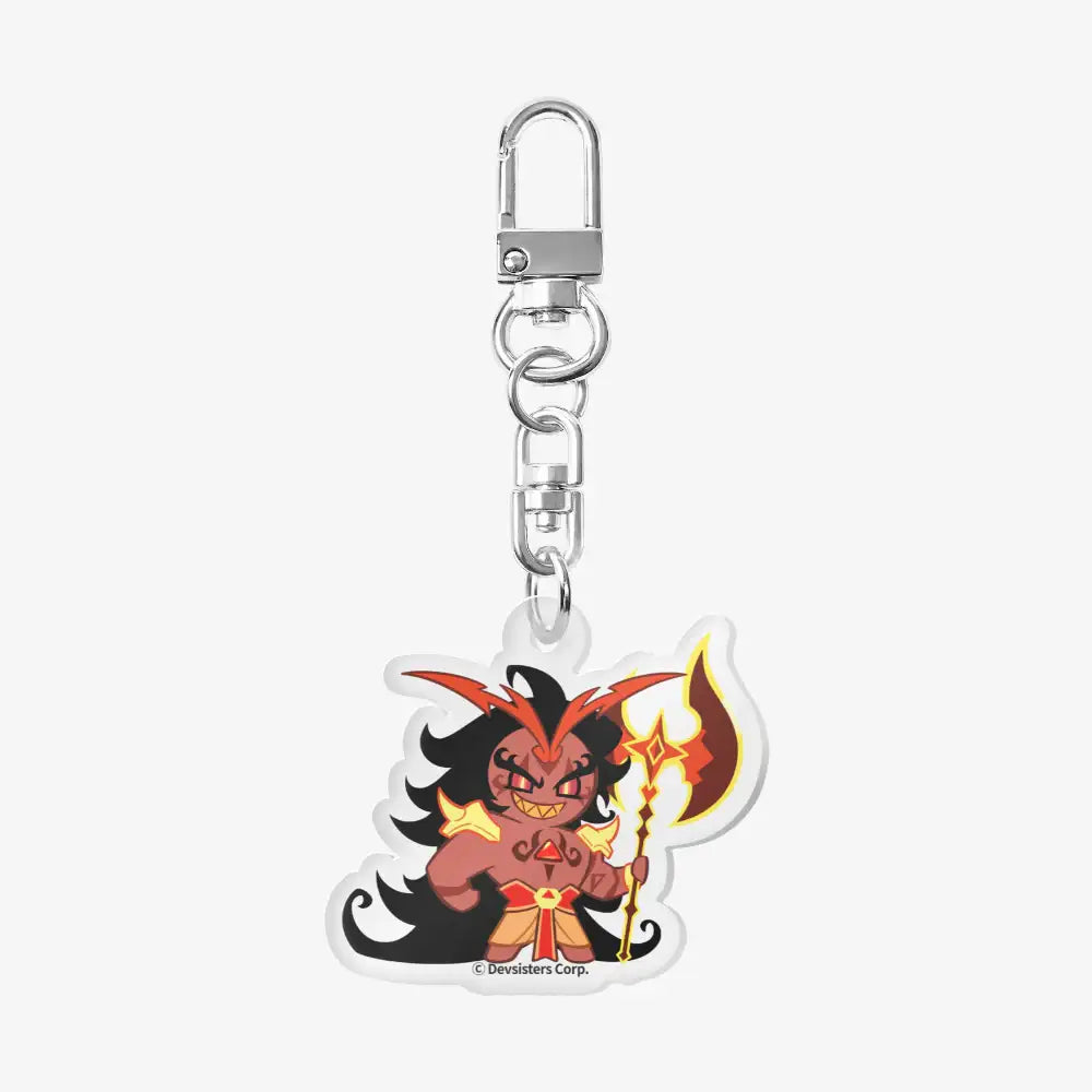 Cookie Run : Kingdom - Burning Spice Cookie Acrylic Keyring - Cookie Run - Keyring - Harumio
