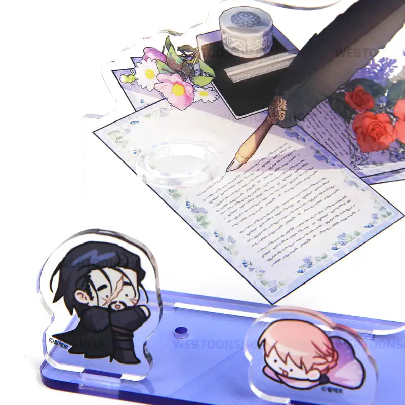 Another Typical Romance Fantasy - Acrylic Pen & Memo Holder - Webtoon Shop - Acrylic Holder - Harumio