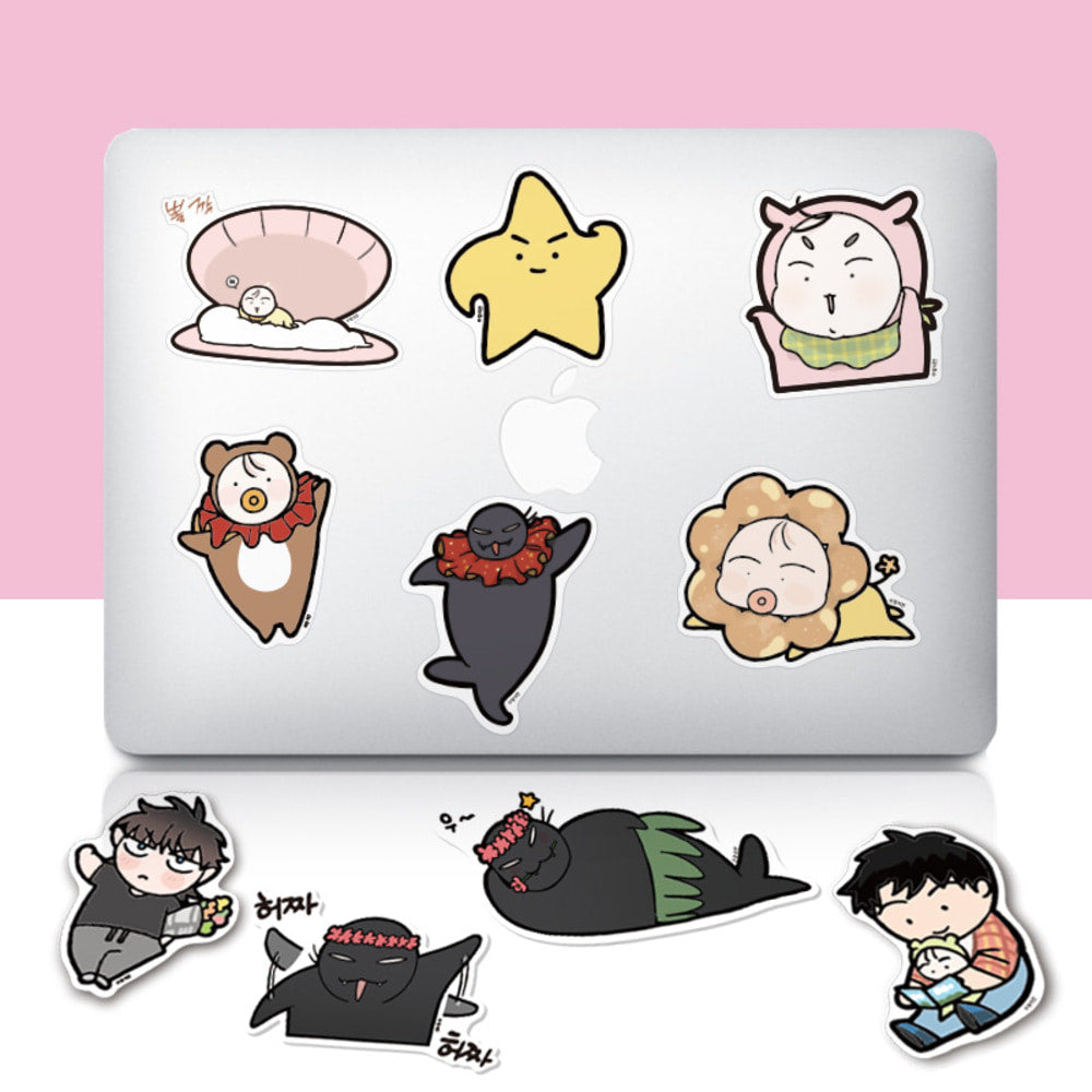 Our Sunny Days - Favourite Big Piece Sticker No. 4 Haebom Set