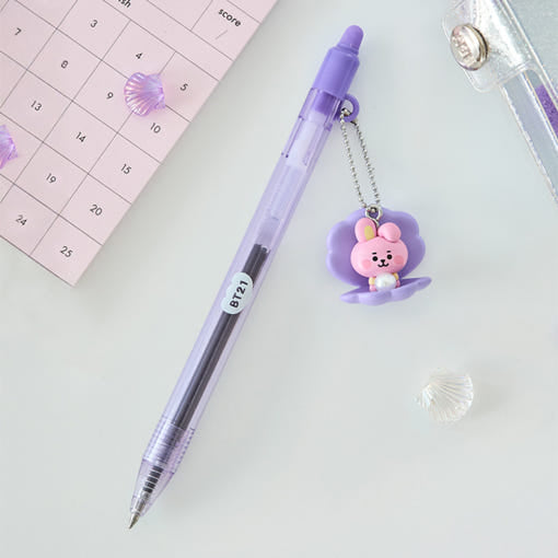 BT21 - BABY PEARL Figure Gel Pen - Line Friends - Gel Pen - Harumio