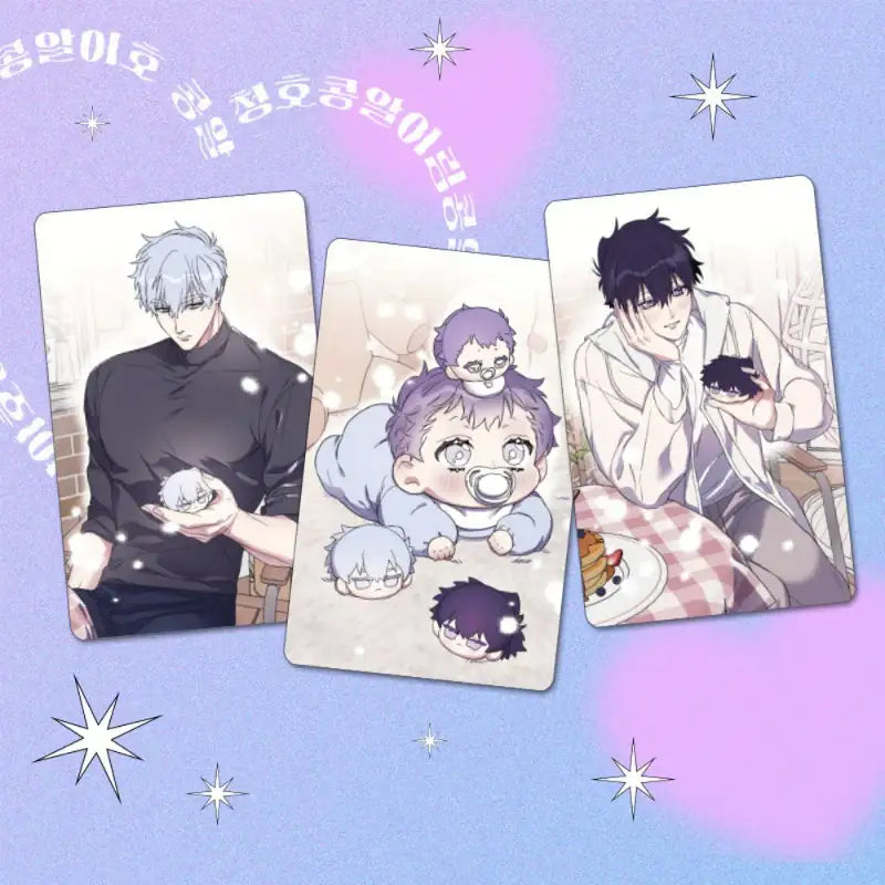 Surge Towards You - Card Tag 3-piece Set - Webtoon Shop - Photocard - Harumio