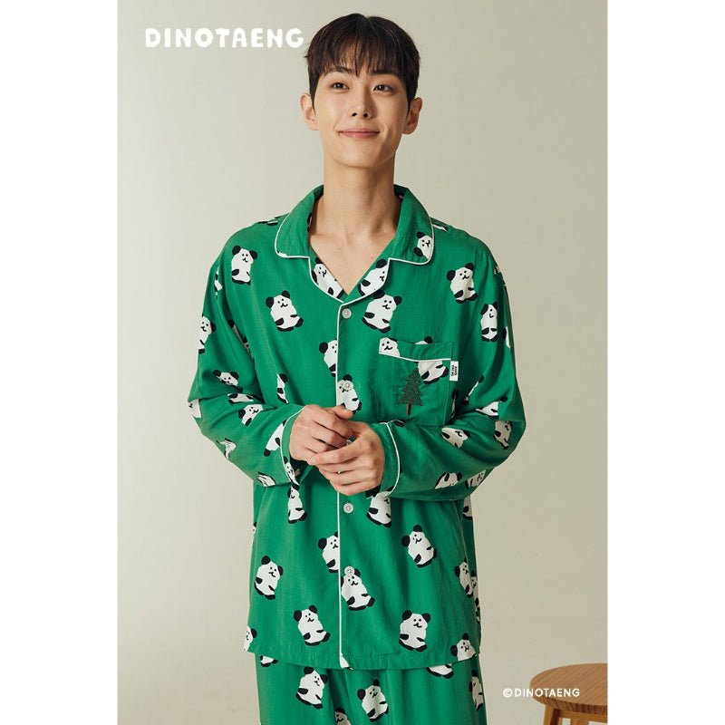 SPAO x Dinotaeng - Dinotaeng Long Sleeve Pajamas