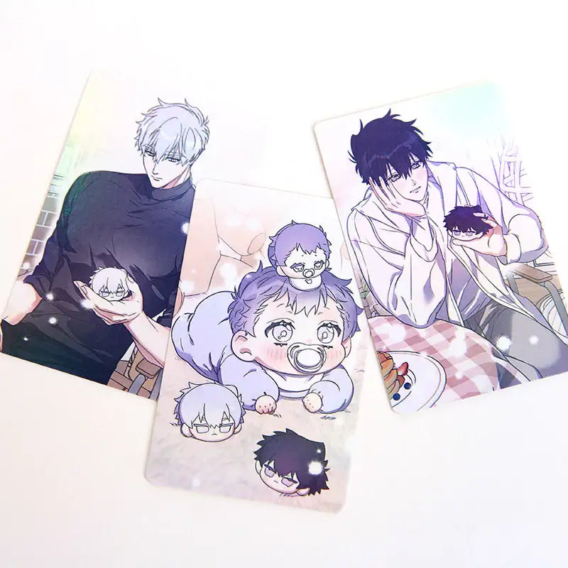 Surge Towards You - Card Tag 3-piece Set - Webtoon Shop - Photocard - Harumio