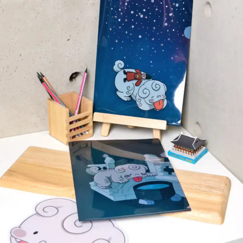 Merong Haechi - L holder set (2P) - Soone Content - Files - Harumio