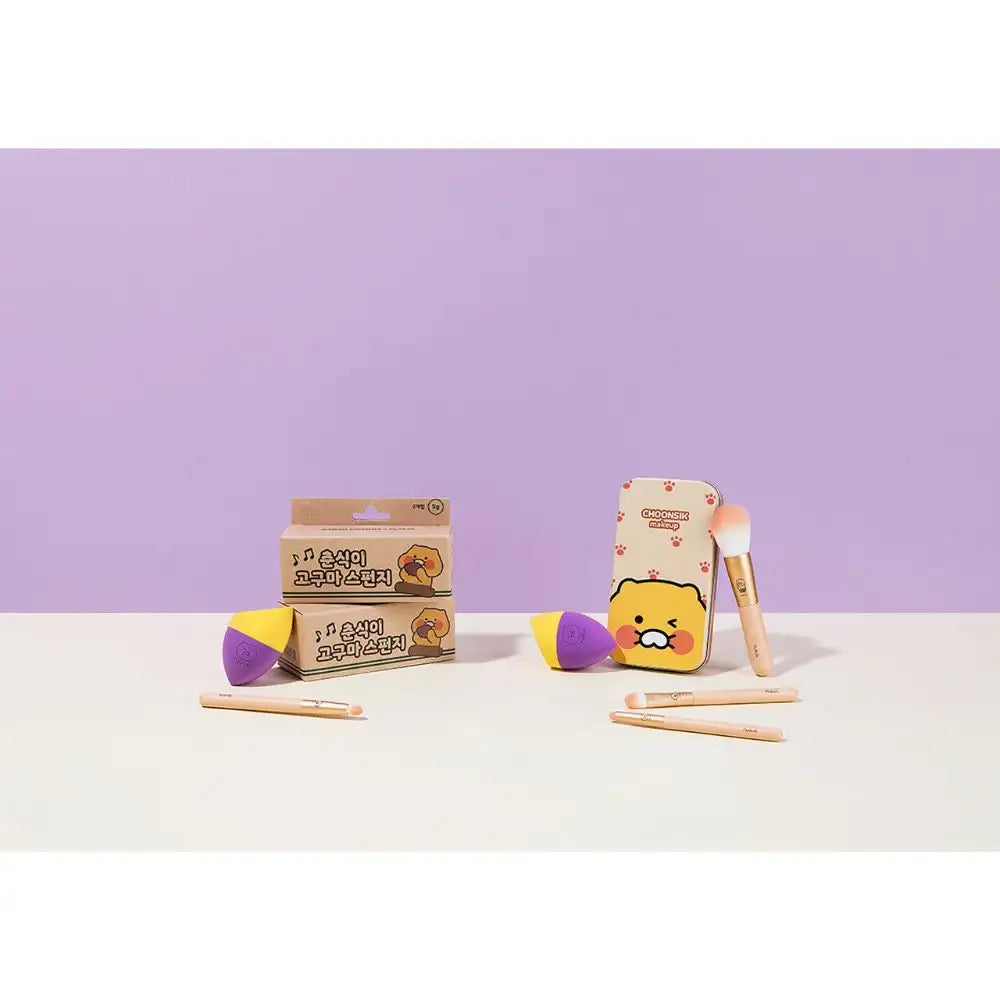 Kakao Friends - Choonsik Brush and Sponge Set - Kakao Friends - Home & Living, Accessories - Harumio