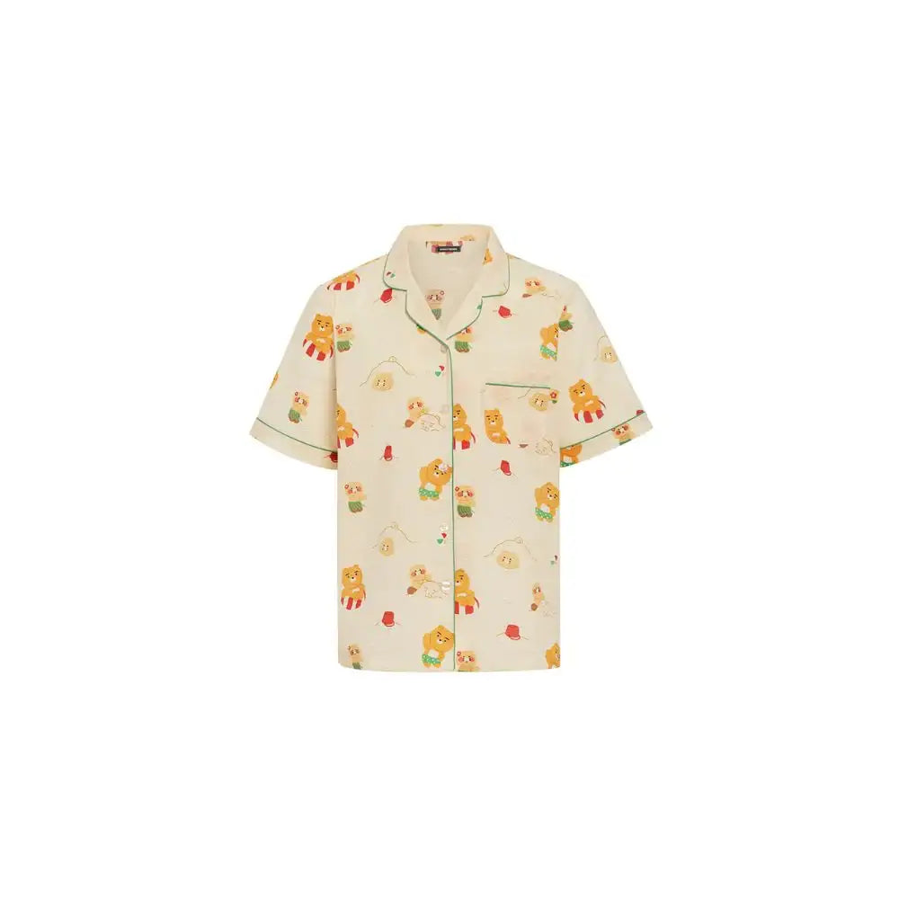 Kakao Friends - Sandplay Summer Men Pajamas Set - Kakao Friends - Clothing - Harumio