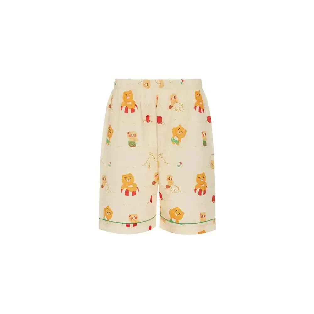 Kakao Friends - Sandplay Summer Men Pajamas Set - Kakao Friends - Clothing - Harumio