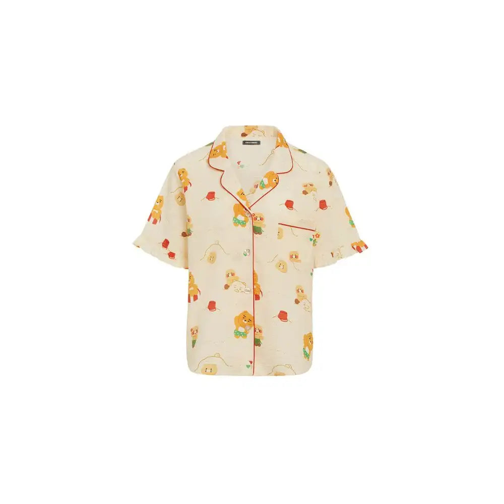 Kakao Friends - Sandplay Cooling Women Pajamas Set - Kakao Friends - Clothing - Harumio