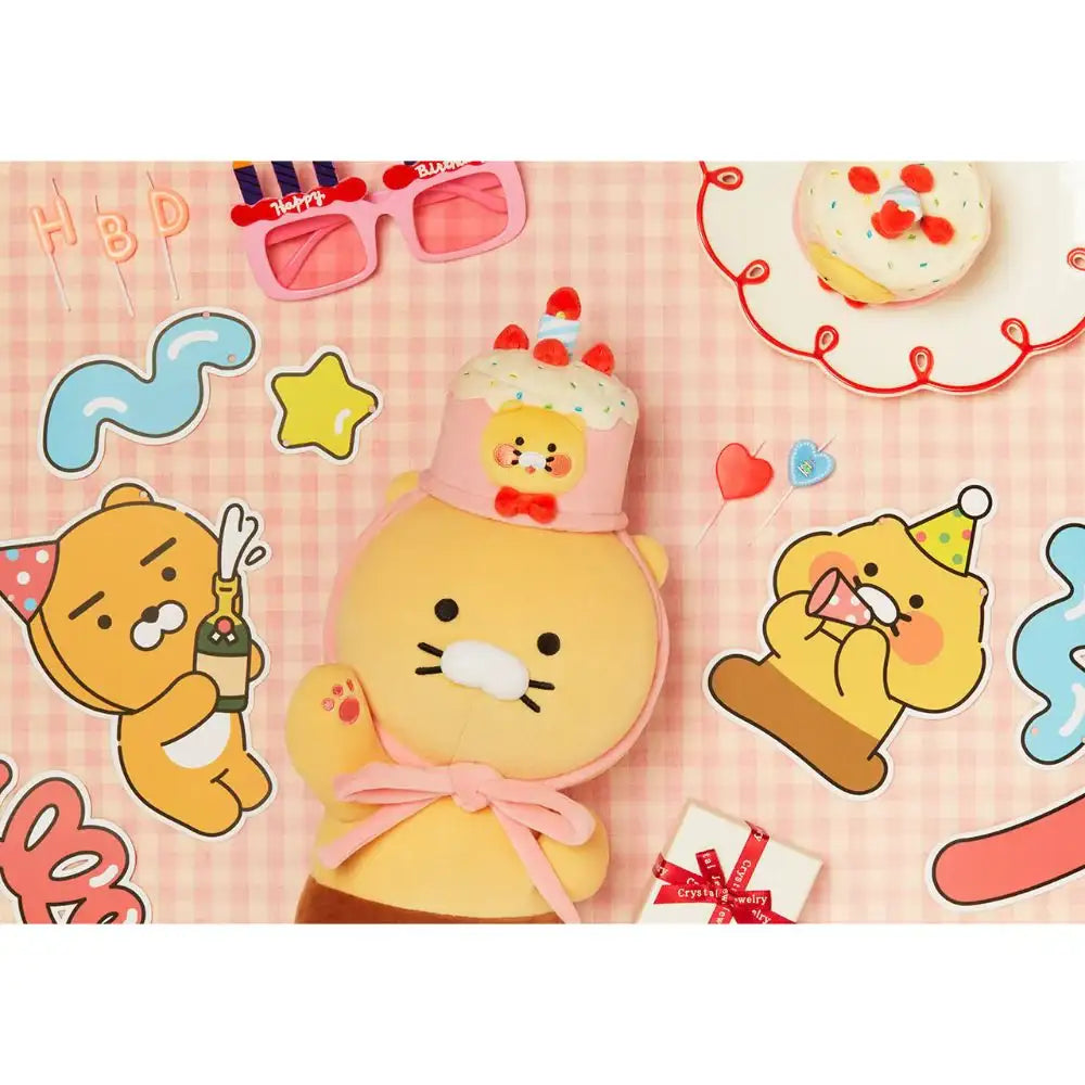 Kakao Friends - Choonsik Bling Party Cake Doll Hair Tie - Kakao Friends - Accessories - Harumio