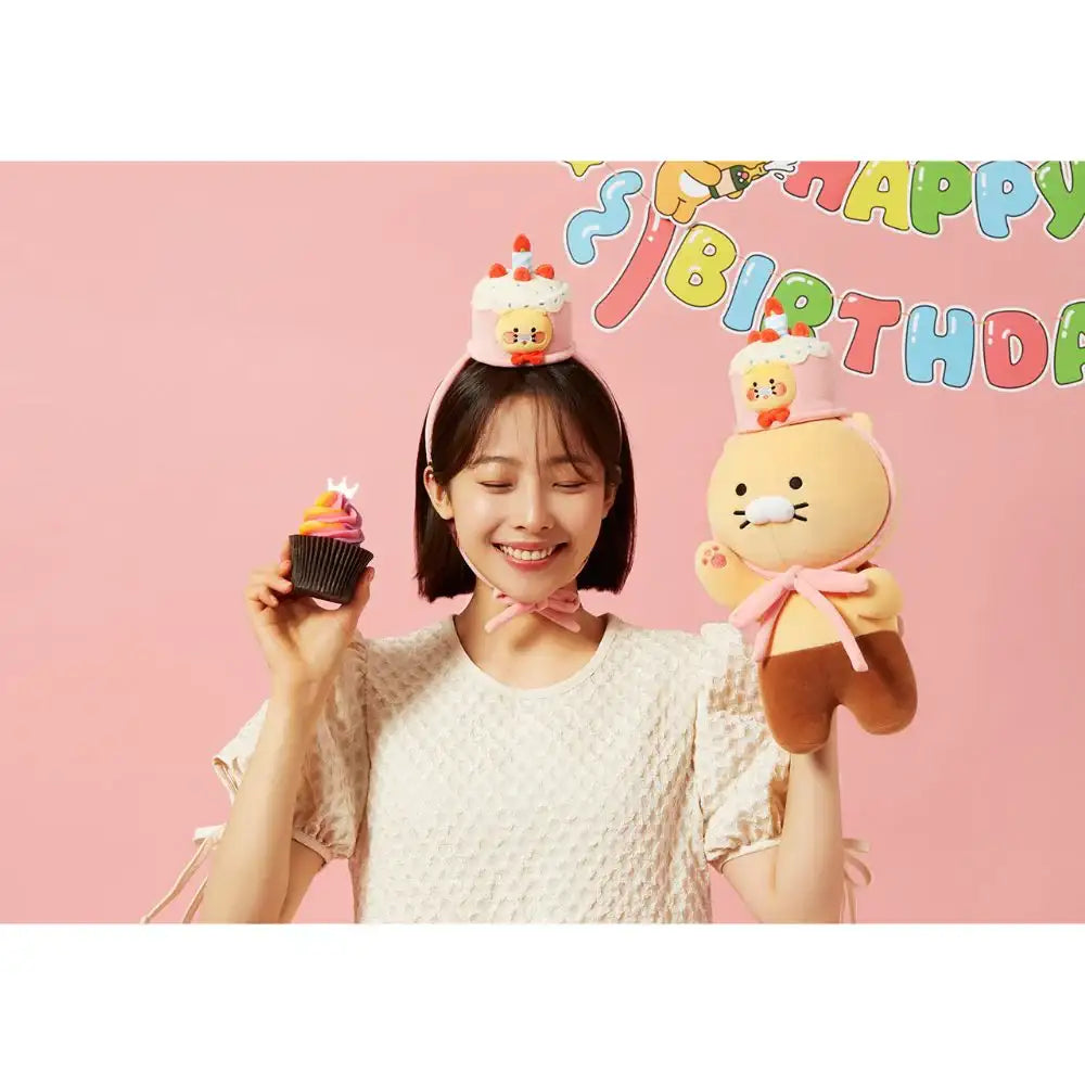 Kakao Friends - Choonsik Bling Party Cake Doll Hair Tie - Kakao Friends - Accessories - Harumio