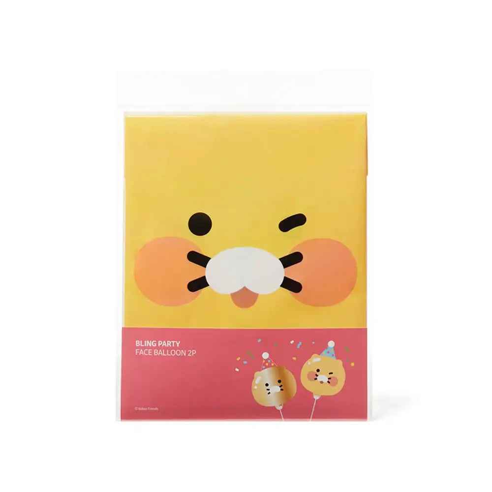 Kakao Friends - Choonsik Bling Party Conical Hat Face Balloon - Kakao Friends - Accessories - Harumio