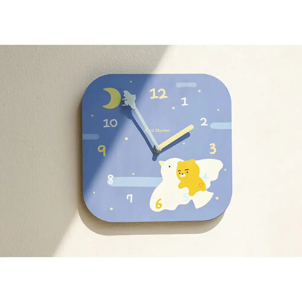 Kakao Friends - Ryan Night Sky Silent Wall Clock - Kakao Friends - Accessories - Harumio
