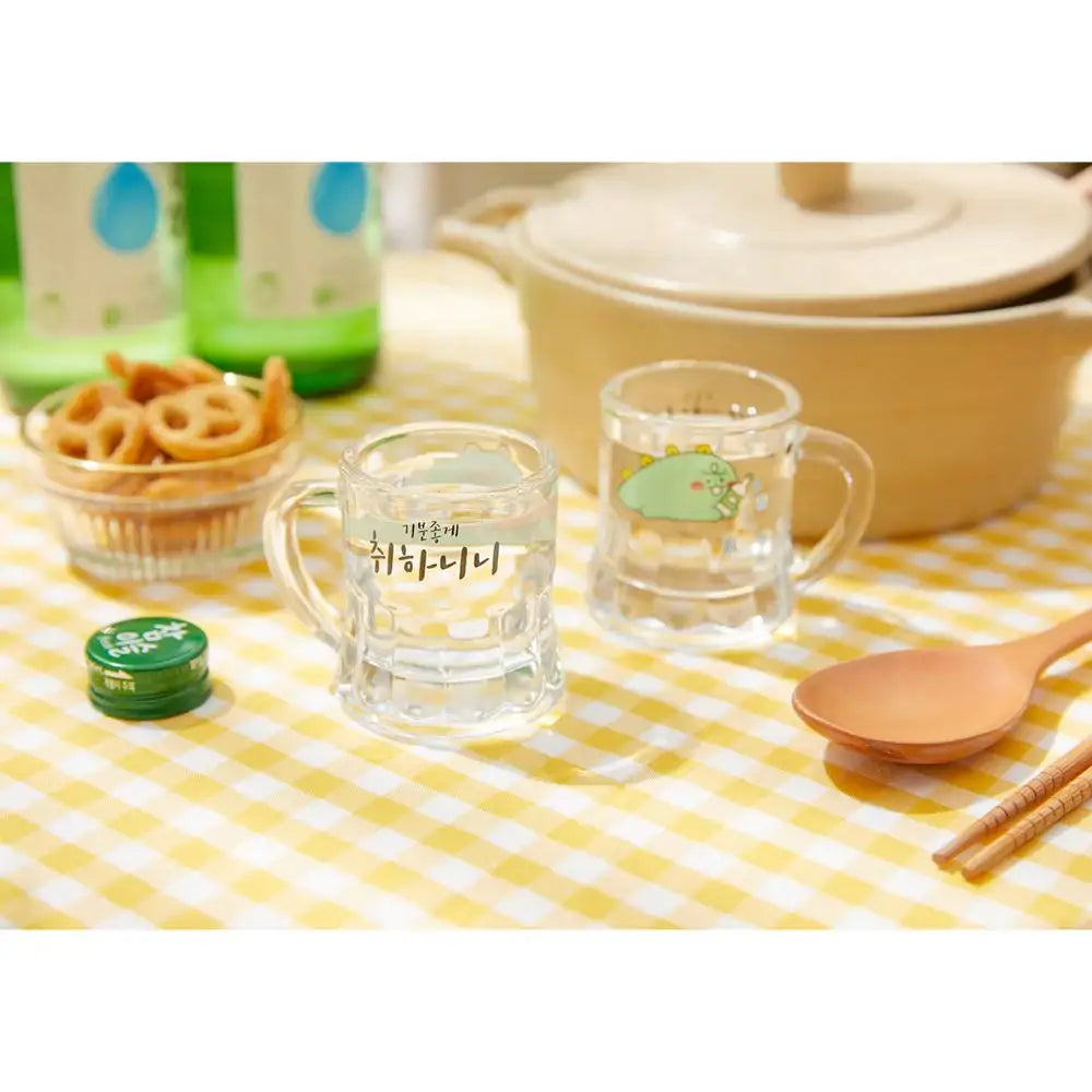 Kakao Friends - Jordy Mini Soju Glass Set - Kakao Friends - Home & Living, Accessories - Harumio