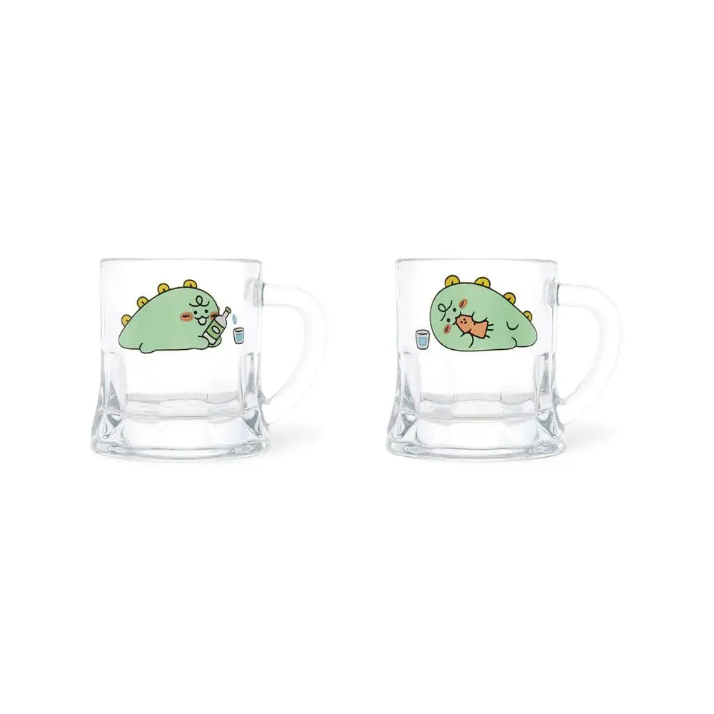 Kakao Friends - Jordy Mini Soju Glass Set - Kakao Friends - Home & Living, Accessories - Harumio