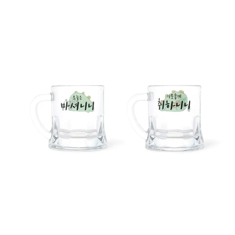 Kakao Friends - Jordy Mini Soju Glass Set - Kakao Friends - Home & Living, Accessories - Harumio