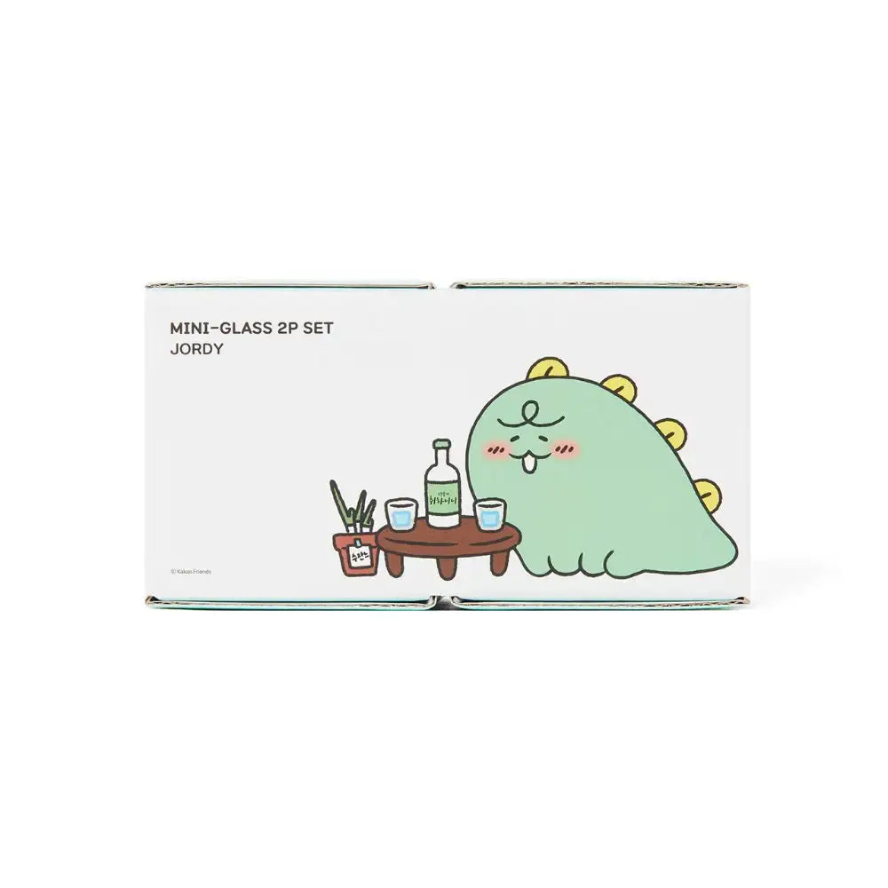 Kakao Friends - Jordy Mini Soju Glass Set - Kakao Friends - Home & Living, Accessories - Harumio