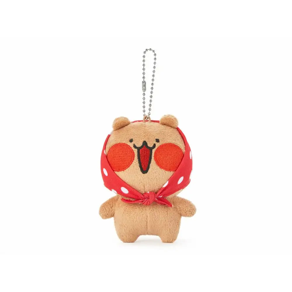 Kakao Friends - Wadada Bear Figure Keyring (Furoshiki Bear) - Kakao Friends - Home & Living, Accessories - Harumio