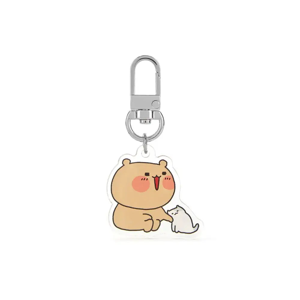 Kakao Friends - Wadada Bear Mini Keyring - Kakao Friends - Home & Living, Accessories - Harumio