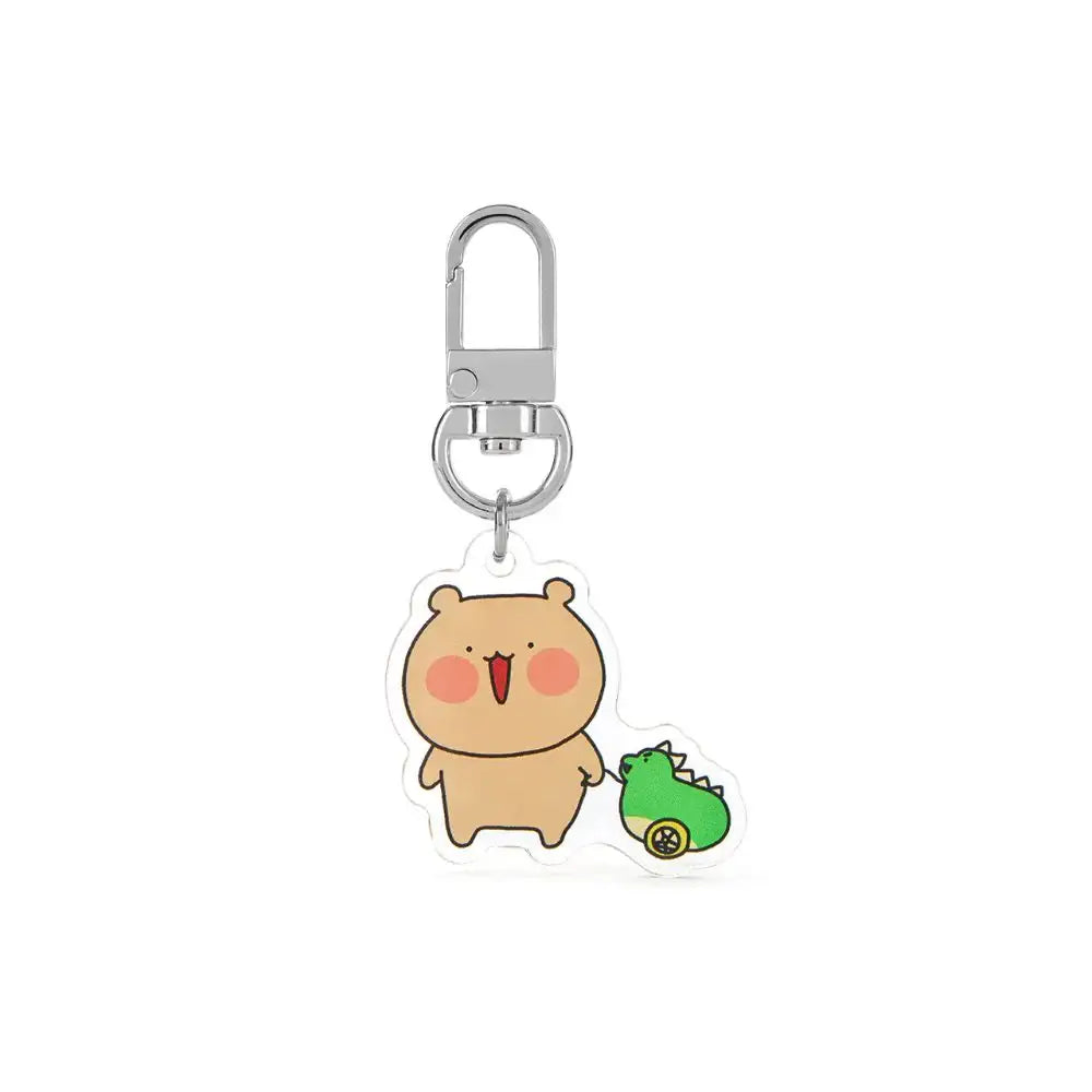 Kakao Friends - Wadada Bear Mini Keyring - Kakao Friends - Home & Living, Accessories - Harumio