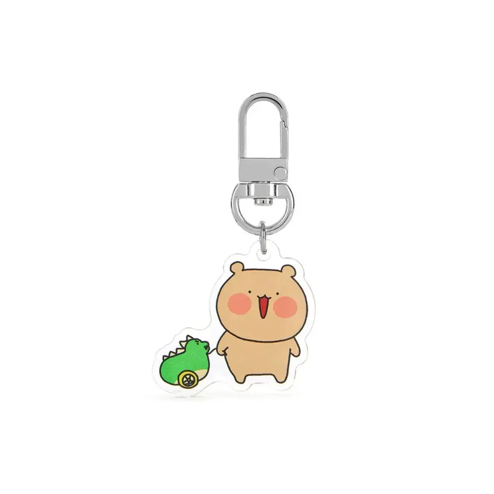 Kakao Friends - Wadada Bear Mini Keyring - Kakao Friends - Home & Living, Accessories - Harumio