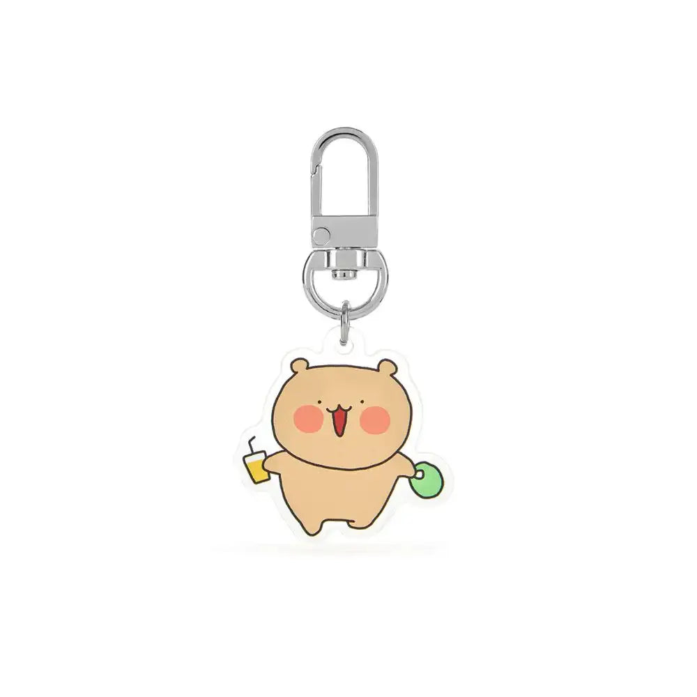 Kakao Friends - Wadada Bear Mini Keyring - Kakao Friends - Home & Living, Accessories - Harumio