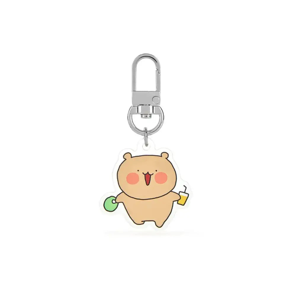 Kakao Friends - Wadada Bear Mini Keyring - Kakao Friends - Home & Living, Accessories - Harumio