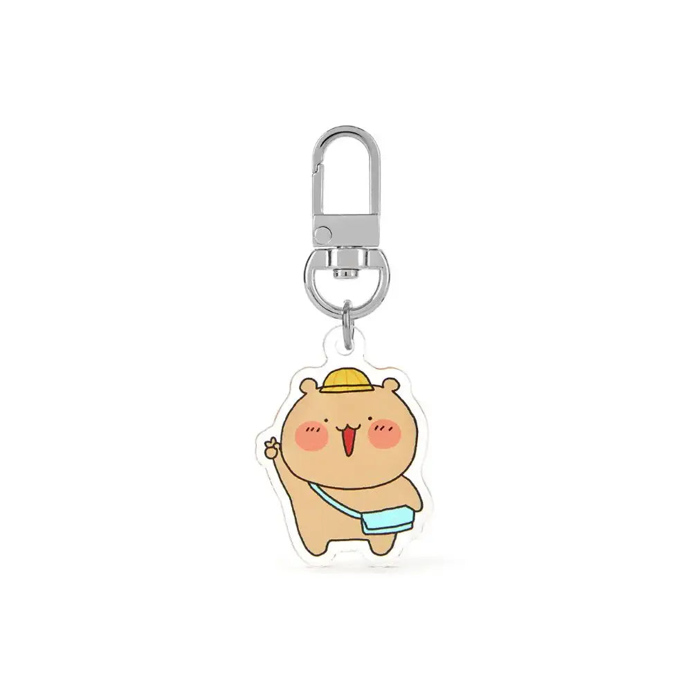 Kakao Friends - Wadada Bear Mini Keyring - Kakao Friends - Home & Living, Accessories - Harumio