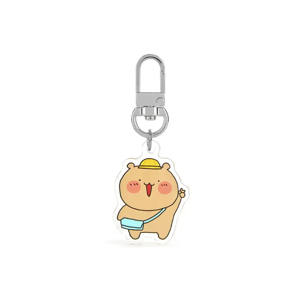 Kakao Friends - Wadada Bear Mini Keyring - Kakao Friends - Home & Living, Accessories - Harumio