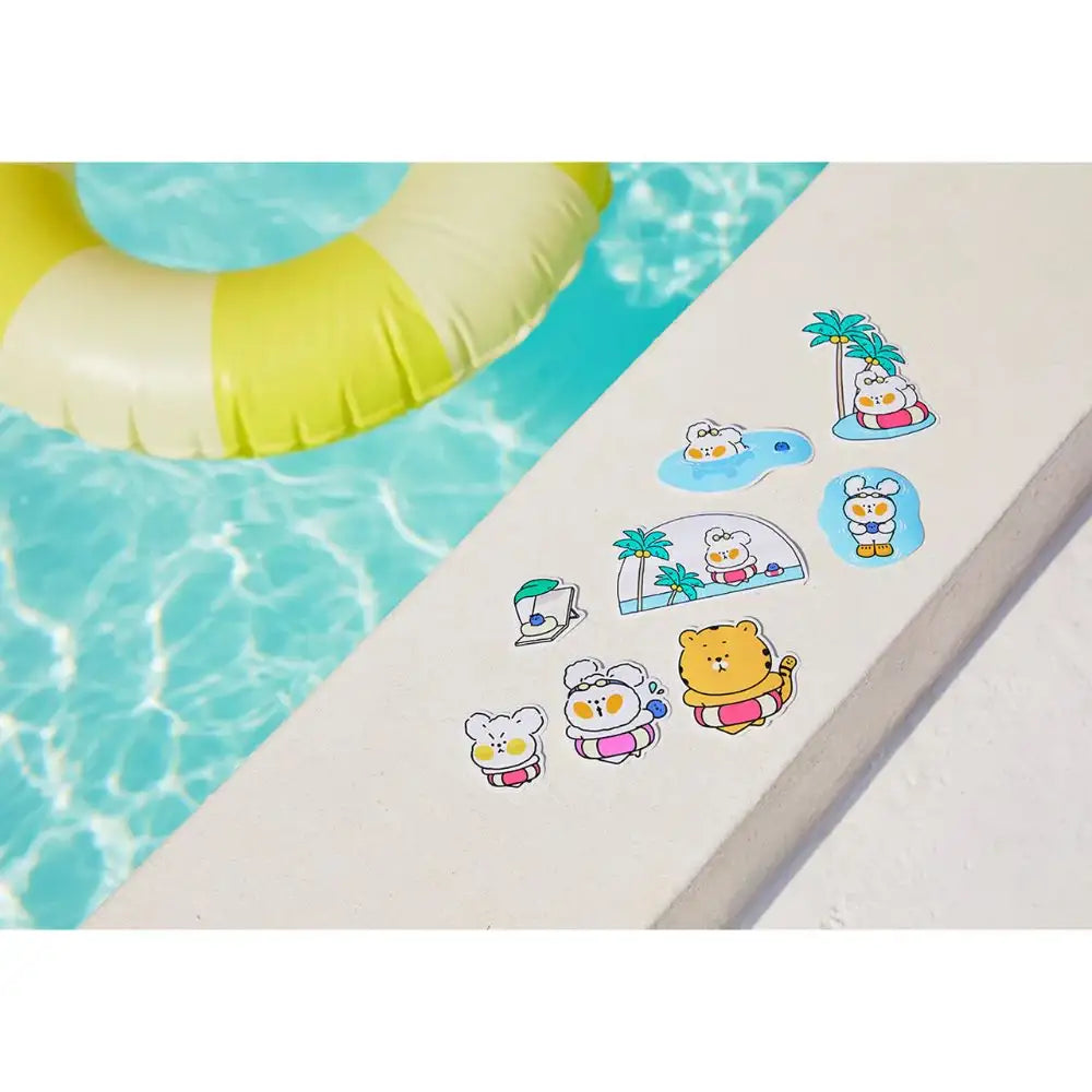 Kakao Friends - AnkokoAnko Summer Deco Sticker - Kakao Friends - Home & Living, Accessories - Harumio