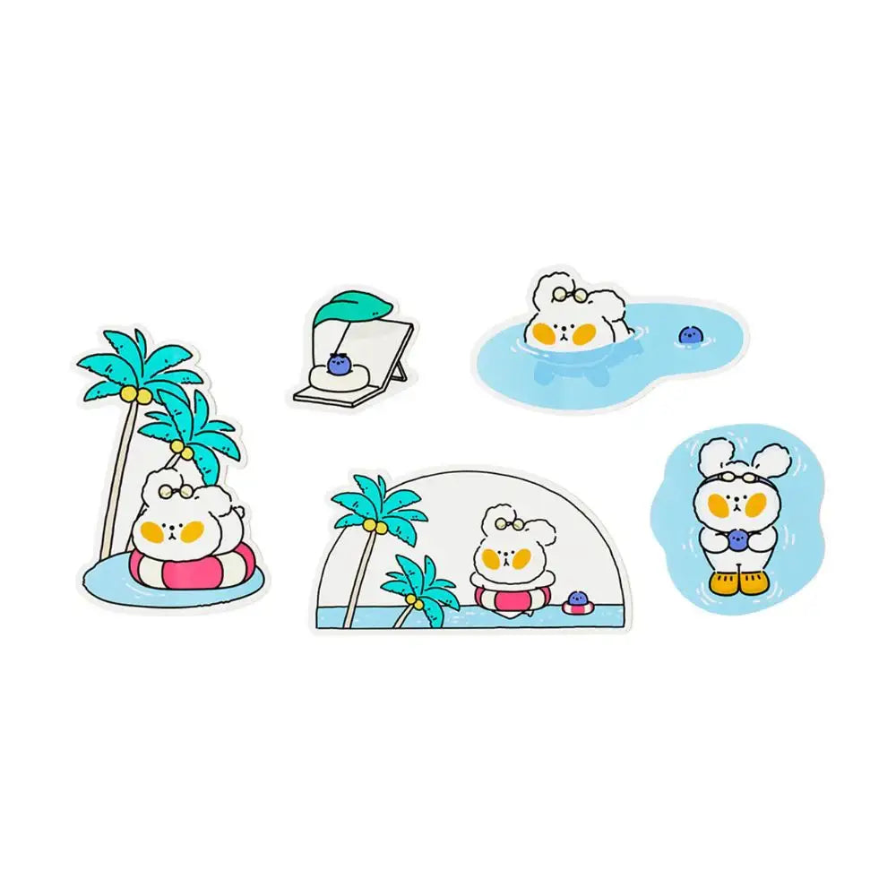 Kakao Friends - AnkokoAnko Summer Deco Sticker - Kakao Friends - Home & Living, Accessories - Harumio