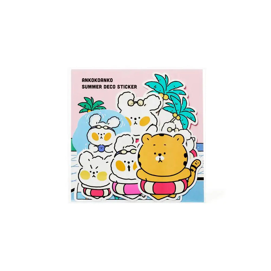 Kakao Friends - AnkokoAnko Summer Deco Sticker - Kakao Friends - Home & Living, Accessories - Harumio
