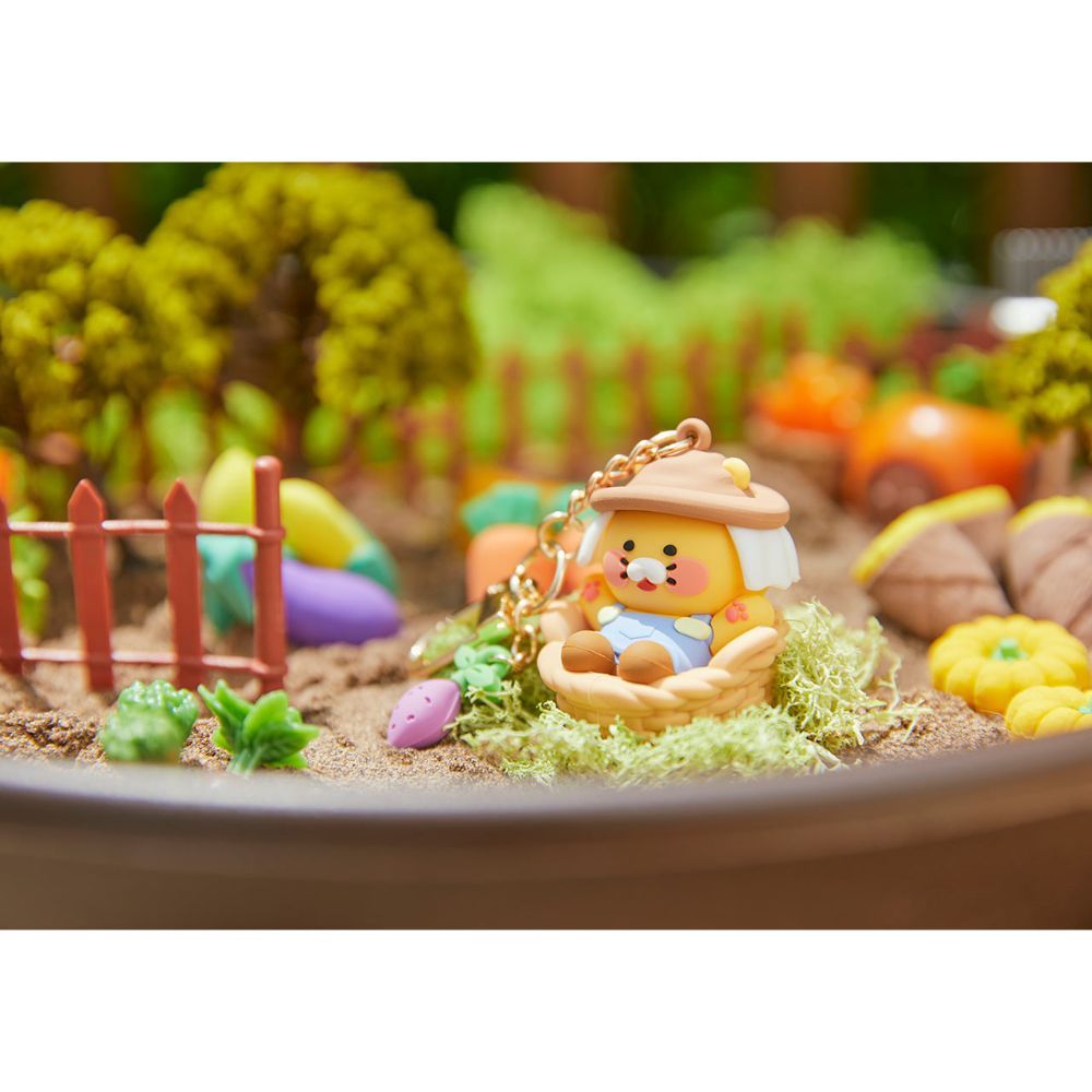 Kakao Friends - Choonsik Sweet Potato Farmer Figure Keyring