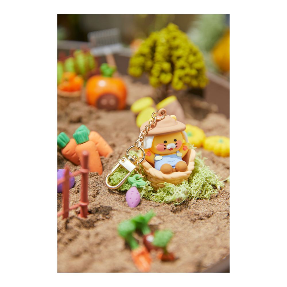 Kakao Friends - Choonsik Sweet Potato Farmer Figure Keyring