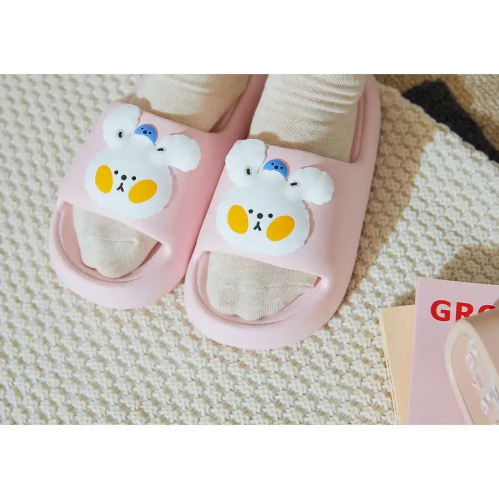 Kakao Friends - AnkokoAnko Soft Slippers - Kakao Friends - Home & Living, Accessories - Harumio