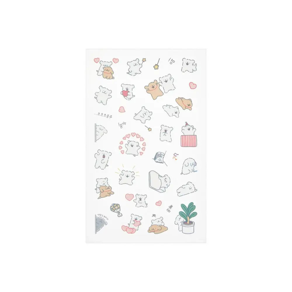 Kakao Friends - Happy Dog Couple Emoticon Sticker - Kakao Friends - Home & Living, Accessories - Harumio
