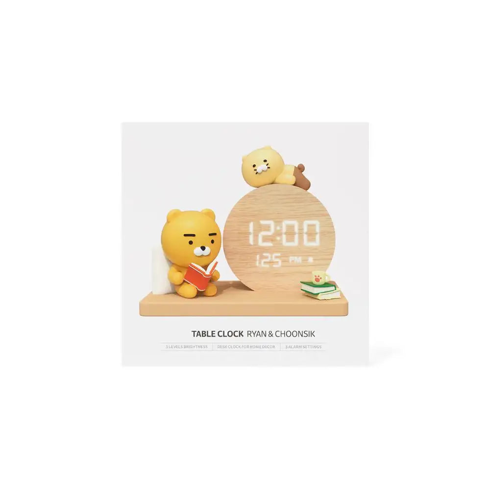 Kakao Friends - Ryan & Choonsik Table Clock - Kakao Friends - Home & Living, Accessories - Harumio