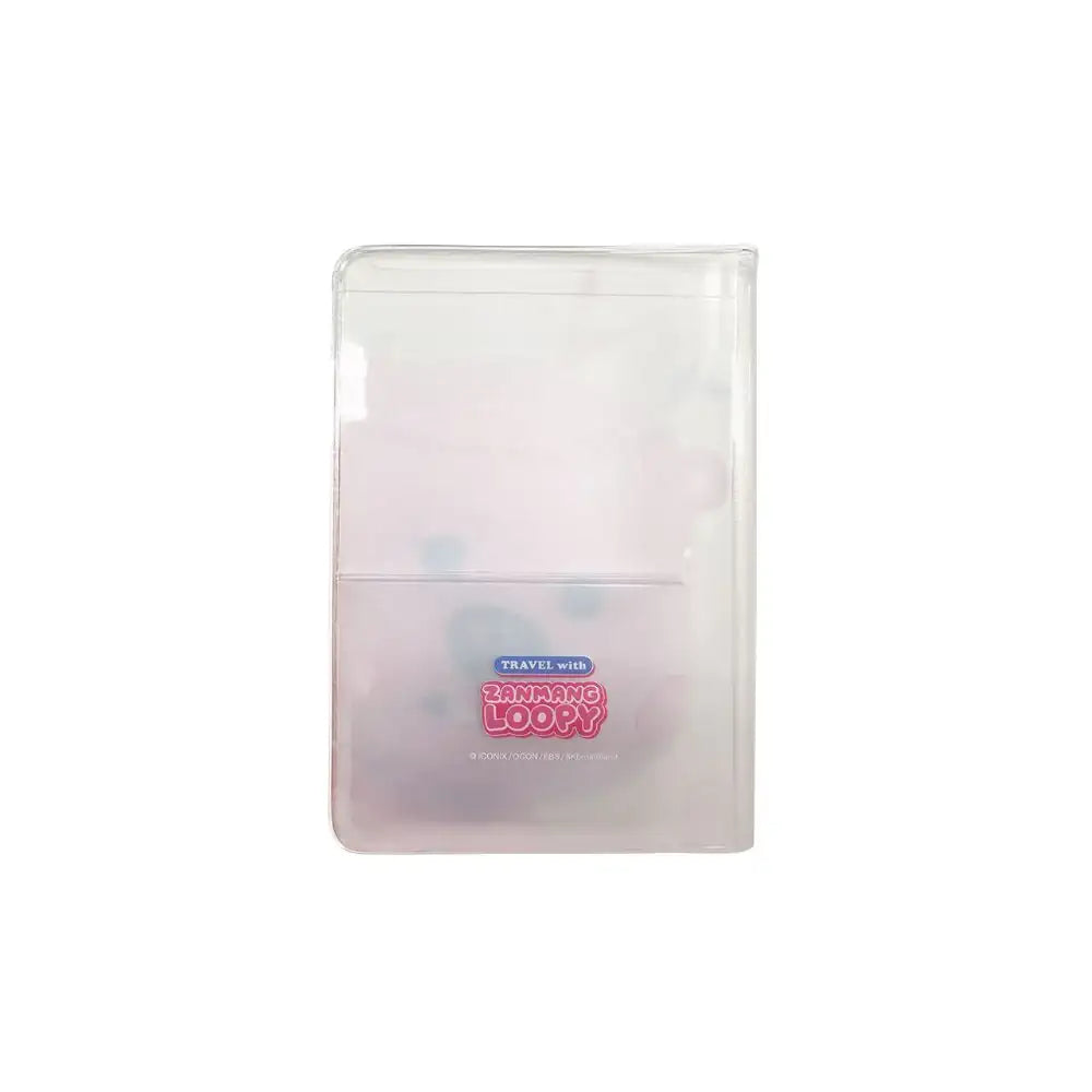 Kakao Friends x Zanmang Loopy - Travel with Zanmang Loopy Clear Passport Case - Kakao Friends x Zanmang Loopy - Home & Living, Accessories - Harumio