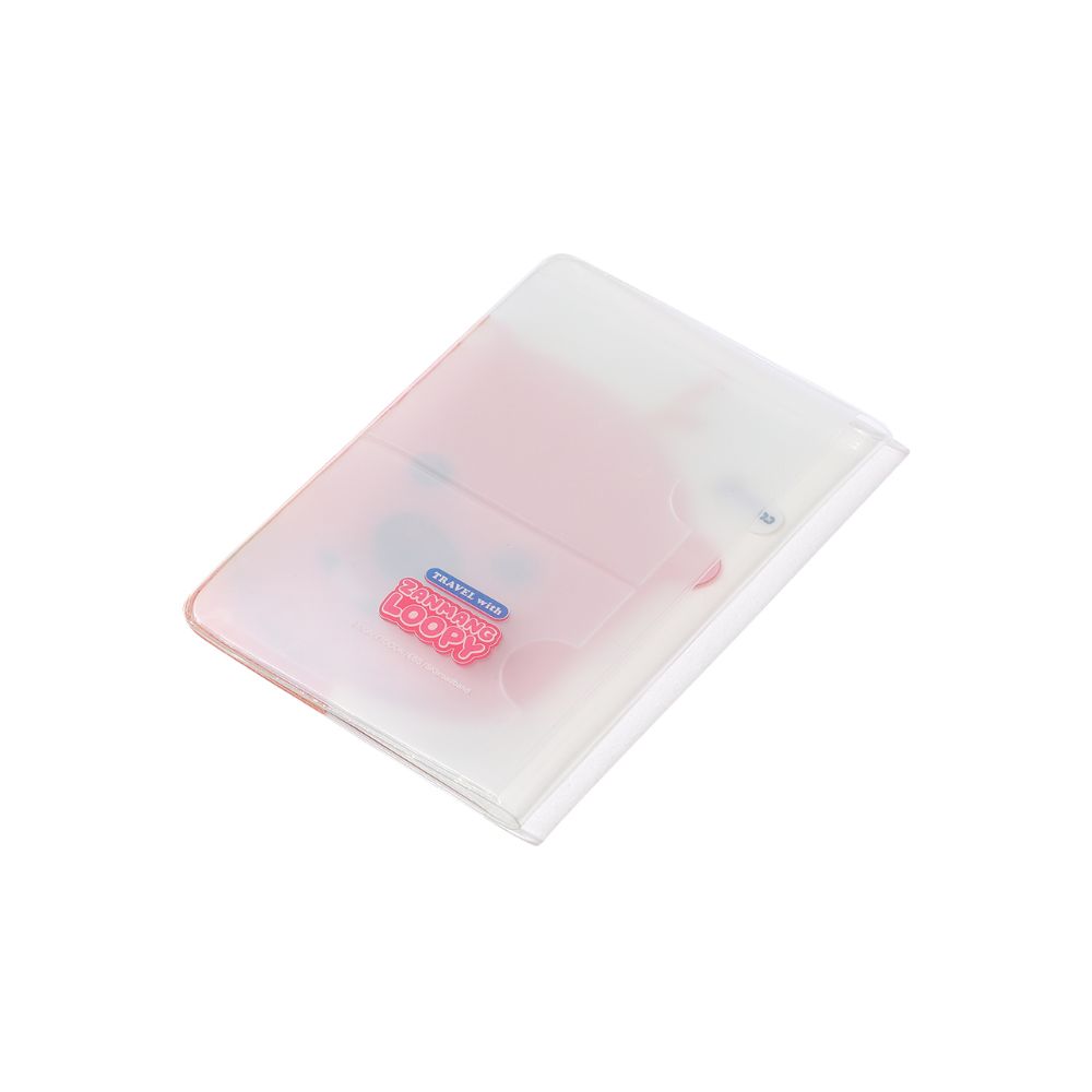Kakao Friends x Zanmang Loopy - Travel with Zanmang Loopy Clear Passport Case