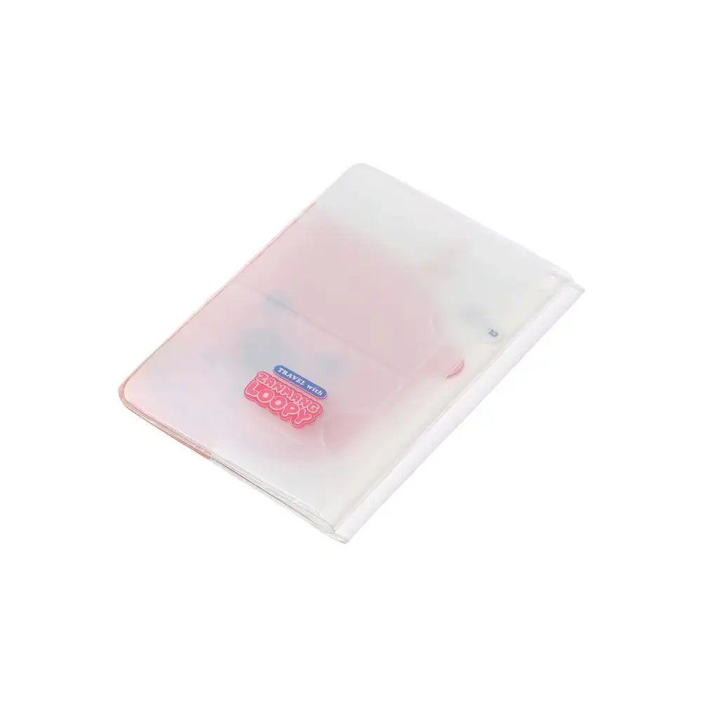Kakao Friends x Zanmang Loopy - Travel with Zanmang Loopy Clear Passport Case - Kakao Friends x Zanmang Loopy - Home & Living, Accessories - Harumio