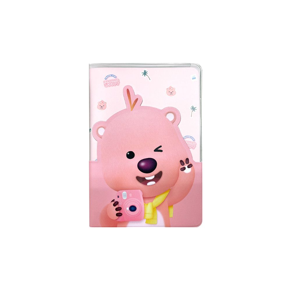 Kakao Friends x Zanmang Loopy - Travel with Zanmang Loopy Pocket Watch Passport Case