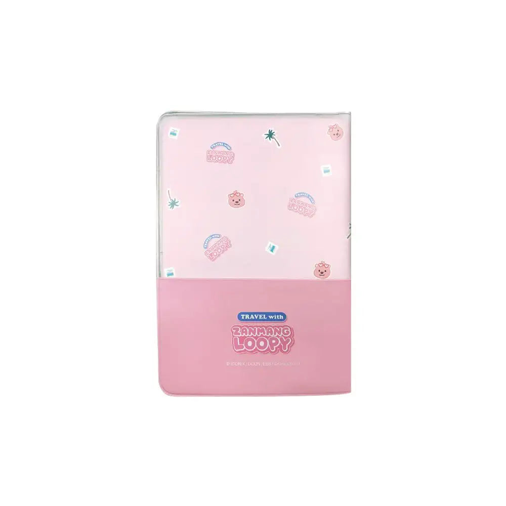 Kakao Friends x Zanmang Loopy - Travel with Zanmang Loopy Pocket Watch Passport Case - Kakao Friends x Zanmang Loopy - Home & Living, Accessories - Harumio