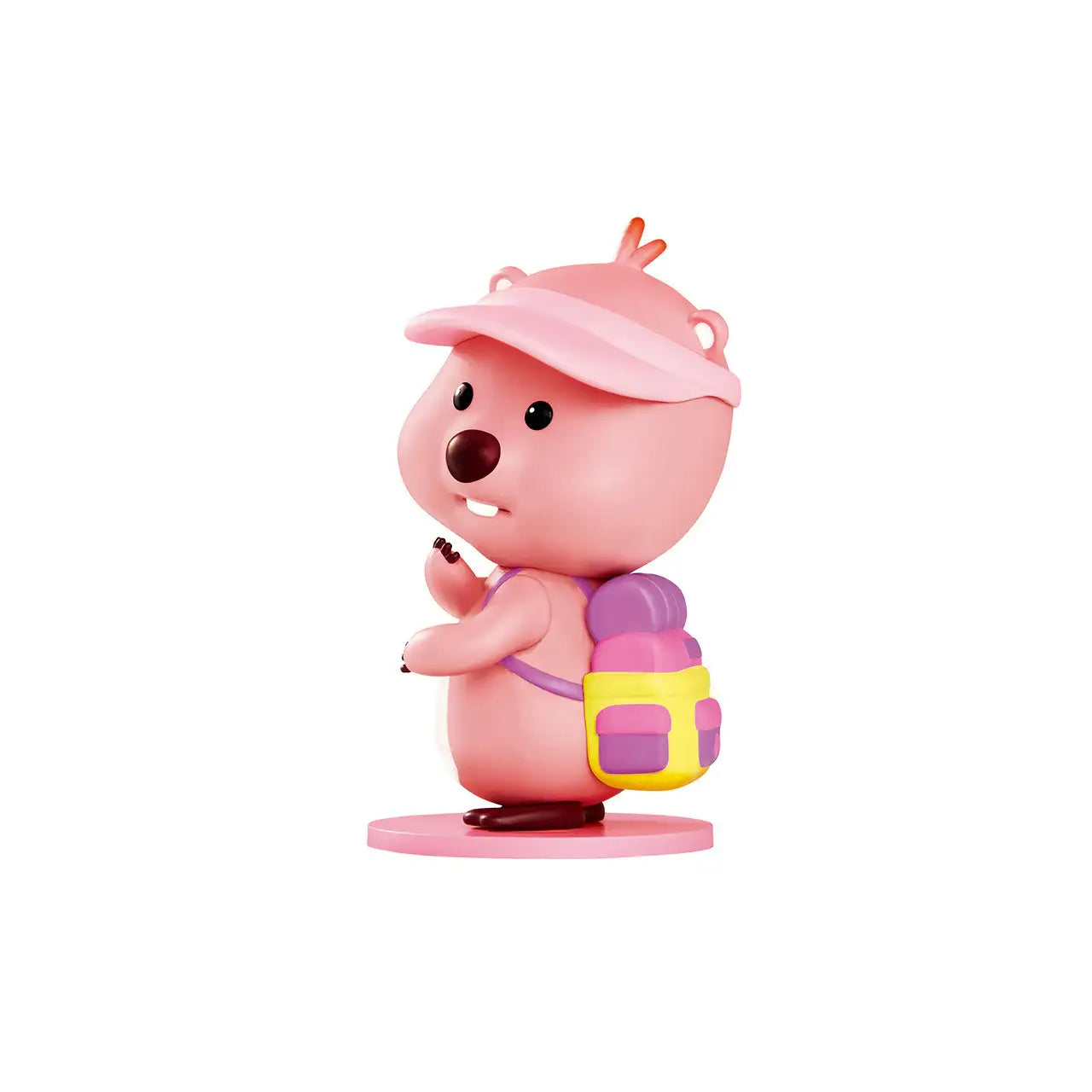 Kakao Friends x Zanmang Loopy - Travel with Zanmang Loopy Backpacking Figure - Kakao Friends x Zanmang Loopy - Home & Living, Accessories - Harumio