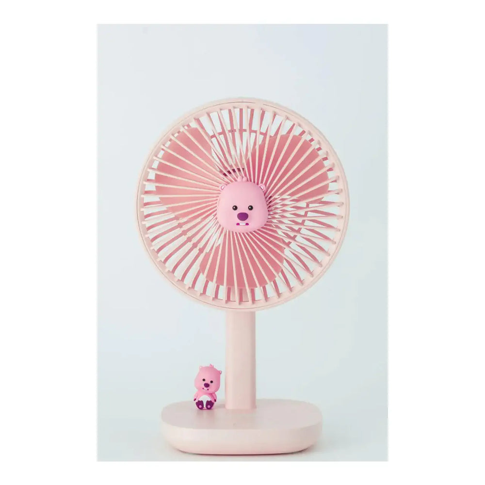 Kakao Friends x Zanmang Loopy - Travel with Zanmang Loopy Table Fan - Kakao Friends x Zanmang Loopy - Home & Living, Accessories - Harumio