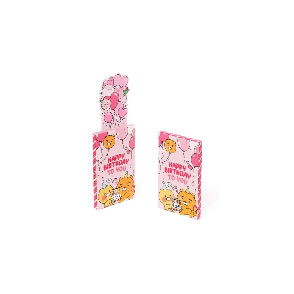Kakao Friends - Ryan & Choonsik Happy Birthday Shoulder Ribbon Firecracker Card Set - Kakao Friends - Home & Living, Accessories - Harumio