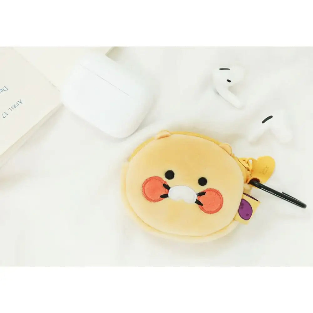 Kakao Friends - Cute Choonsik Shape Pouch Keyring - Kakao Friends - Pouches - Harumio