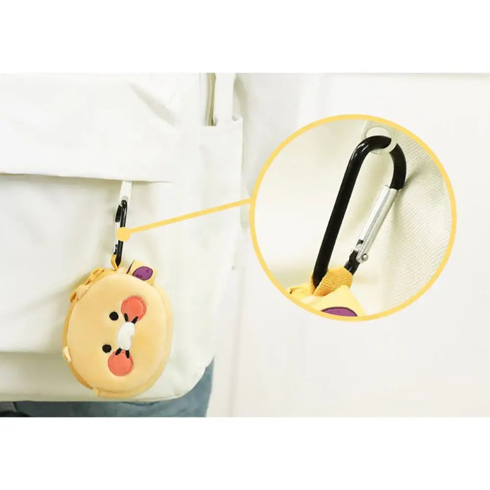 Kakao Friends - Cute Choonsik Shape Pouch Keyring - Kakao Friends - Pouches - Harumio