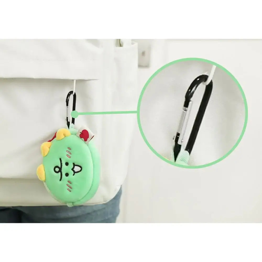 Kakao Friends - Jordy Face Pouch Keyring - Kakao Friends - Pouches - Harumio